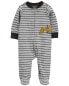 Фото #7 товара Baby Construction 2-Way Zip Cotton Blend Sleep & Play NB