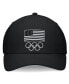 Фото #4 товара Branded Men's Black Team USA Blackout Adjustable Hat
