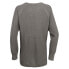 Page & Tuttle Raglan Crew Neck Sweater Womens Grey P16S59-SLA