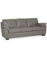 Фото #2 товара Lothan 87" Leather Sofa, Created for Macy's