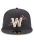Men's Graphite Washington Nationals City Connect 59FIFTY Fitted Hat
