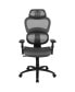 Фото #9 товара Ergonomic Mesh Office Chair-Synchro-Tilt, Headrest, Adjustable Pivot Arms