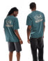 Dickies big sandy back print t-shirt in dark green