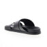 Фото #11 товара Bruno Magli Sicily MB2SICA6 Mens Black Leather Slip On Slides Sandals Shoes