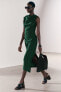 Фото #5 товара Платье облегающего кроя с драпировкой — zw collection ZARA