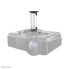 Neomounts by Newstar projector ceiling mount - Ceiling - 15 kg - Silver - Manual - 80 - 150 mm - 360°