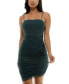 ფოტო #1 პროდუქტის Juniors' Glitter Sleeveless Bodycon Dress