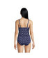 ფოტო #2 პროდუქტის Women's V-Neck Wrap Wireless Tankini Swimsuit Top