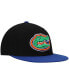Men's Black and Royal Florida Gators Team Color Two-Tone Fitted Hat