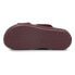 Фото #5 товара Puma Platform Velvet Slides Womens Burgundy Casual Sandals 380675-01