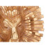 Декоративная фигура Лев Чёрный Позолоченный 28 x 38,5 x 11,5 cm (4 штук)