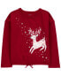 Фото #2 товара Kid Reindeer Christmas Flutter Top 14