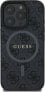 Guess Guess GUHMP16LG4GFRK iPhone 16 Pro 6.3" czarny/black hardcase 4G Ring Classic Logo MagSafe