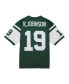 Фото #4 товара Men's Keyshawn Johnson Green New York Jets 1998 Legacy Replica Jersey