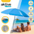 AKTIVE 220 cm Antivition Beach With Inclinable Mast And UV50 Protection