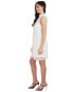 ფოტო #3 პროდუქტის Women's Mock-Neck Sleeveless Lace Dress