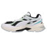 Фото #6 товара Puma Nano Odyssey Lace Up Mens Black, White Sneakers Casual Shoes 38860801
