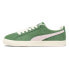 Фото #5 товара Puma Clyde Og Lace Up Womens Green Sneakers Casual Shoes 39861210