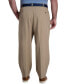 ფოტო #2 პროდუქტის Big & Tall Cool Right Performance Flex Classic Fit Pleated Pant