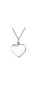 Live Love Laugh Word Quote Circle Flower Charm Heart Shape Pendant Necklace For Women .925 Sterling Silver