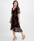 Фото #3 товара Petite Floral High-Low Wrap Sheath Dress