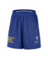 Фото #3 товара Men's and Women's Royal Golden State Warriors Warm Up Performance Practice Shorts