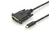 Фото #3 товара DIGITUS USB Type-C adapter / converter cable, Type-C to DVI