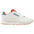 REEBOK CLASSICS Leather trainers Chalk / Chalk / Steely Blue S23-R, 37 - фото #2