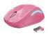 Фото #5 товара Беспроводная оптическая мышь Trust Yvi FX - 1600 DPI - Розовый