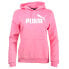 Фото #1 товара Puma Essentials Logo Hoodie Womens Size M Casual Outerwear 58678939