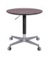 Adjustable 360 Swivel Coffee Table with Aluminum Base