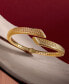 ფოტო #5 პროდუქტის Polished Fancy Bypass Bangle Bracelet in 14k Gold