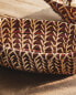 Oval rattan basket