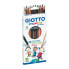 Цветные карандаши Giotto Stilnovo Skin Tones Разноцветный (10 штук)