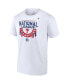 ფოტო #3 პროდუქტის Men's White Philadelphia Phillies 2022 National League Champions Locker Room Big and Tall T-shirt