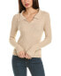 Фото #1 товара To My Lovers Ribbed Wool-Blend Sweater Women's Brown S/M