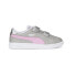 Фото #1 товара Puma Smash V2 Glitz Glam Glitter Slip On Youth Girls Grey Sneakers Casual Shoes