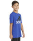 ფოტო #6 პროდუქტის Big Boys Short Sleeve Two-Color Logo T-Shirt