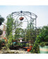 Birdcage Shaped Metal Garden Arch Gazebo