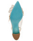 ფოტო #14 პროდუქტის Women's Petra Flower Applique Slingback Evening Pumps