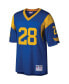 Фото #3 товара Men's Marshall Faulk Royal St. Louis Rams Legacy Replica Jersey