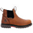 Фото #1 товара Rocky Worksmart 6 Inch Pull On Waterproof Composite Toe Work Mens Brown Work Sa