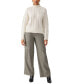 Фото #1 товара Women's Turtleneck Cable-Knit Sweater