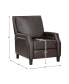 Фото #9 товара White Label Dawn 38" Push Back Recliner