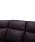 Фото #14 товара Addyson 88" 3-Pc. Leather Sofa with 3 Zero Gravity Recliners with Power Headrests, Created for Macy's