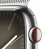 Фото #3 товара Часы Apple Watch Series 9 Edelstahl Silber, 45 мм GPS