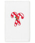 Фото #2 товара Christmas Candy Canes Embroidered 100% Turkish Cotton Hand Towel