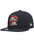 Men's Navy Portland Sea Dogs Authentic Collection Team Home 59FIFTY Fitted Hat Синий, 7 1/8 - фото #2