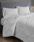 HeiQ Smart Temp Oversized Down Alternative Comforter, King/California King Белый, Twin/Twin XL - фото #5