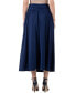 ფოტო #2 პროდუქტის Women's Foldover with Pockets Maxi Skirt